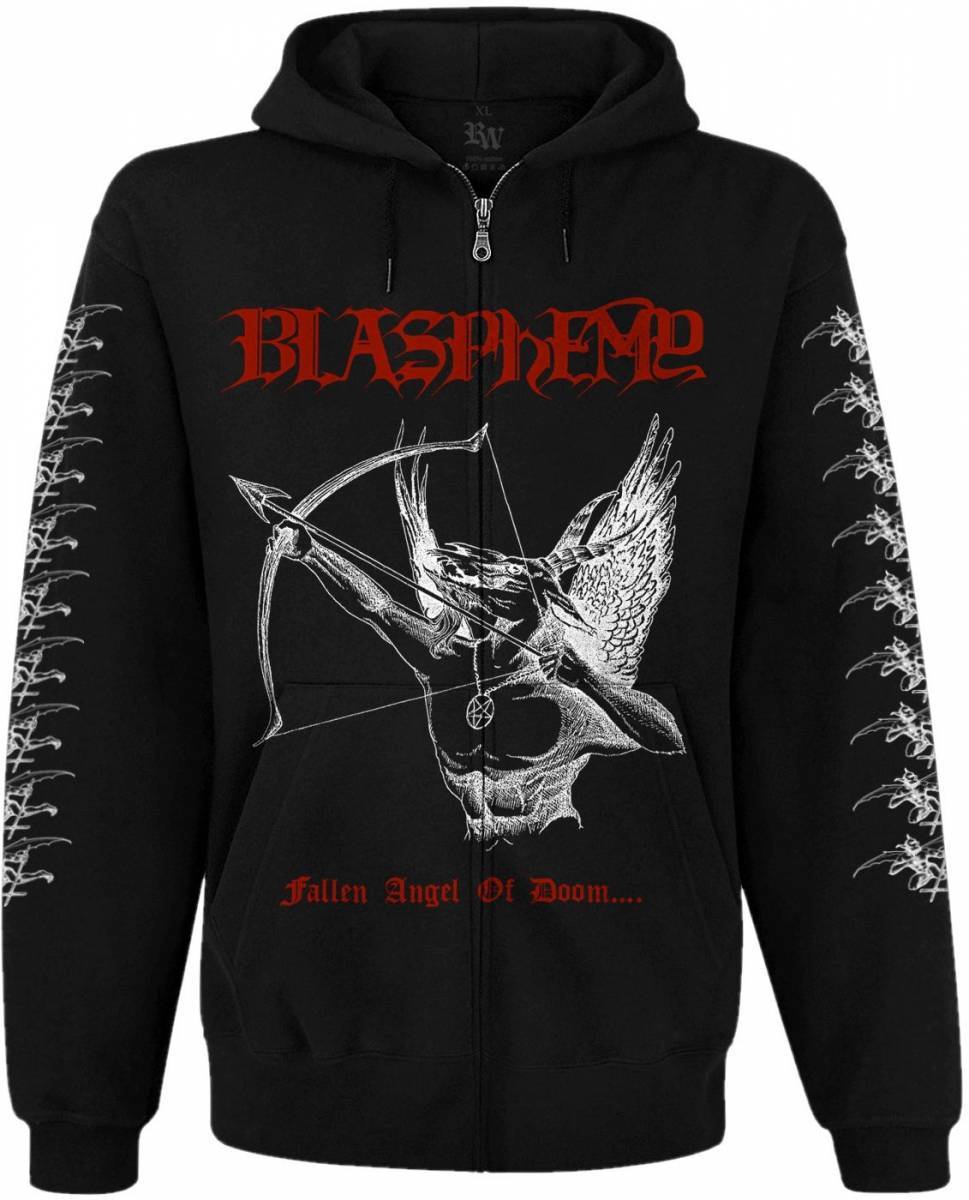 Худі Blasphemy "Fallen Angel of Doom...." на блискавці Худі Blasphemy "Fallen Angel of Doom...." на блискавці