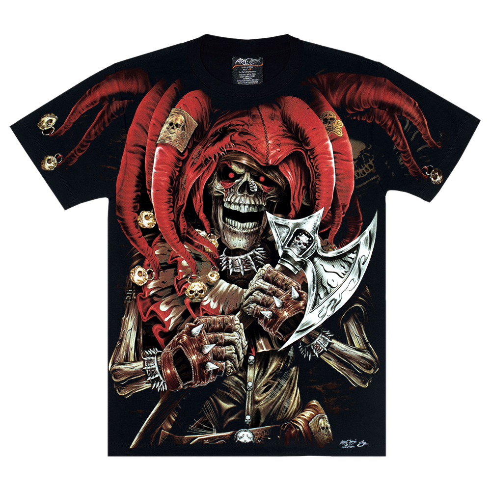 Футболка Jester With Axe (светится в темноте) Футболка Jester With Axe (светится в темноте)