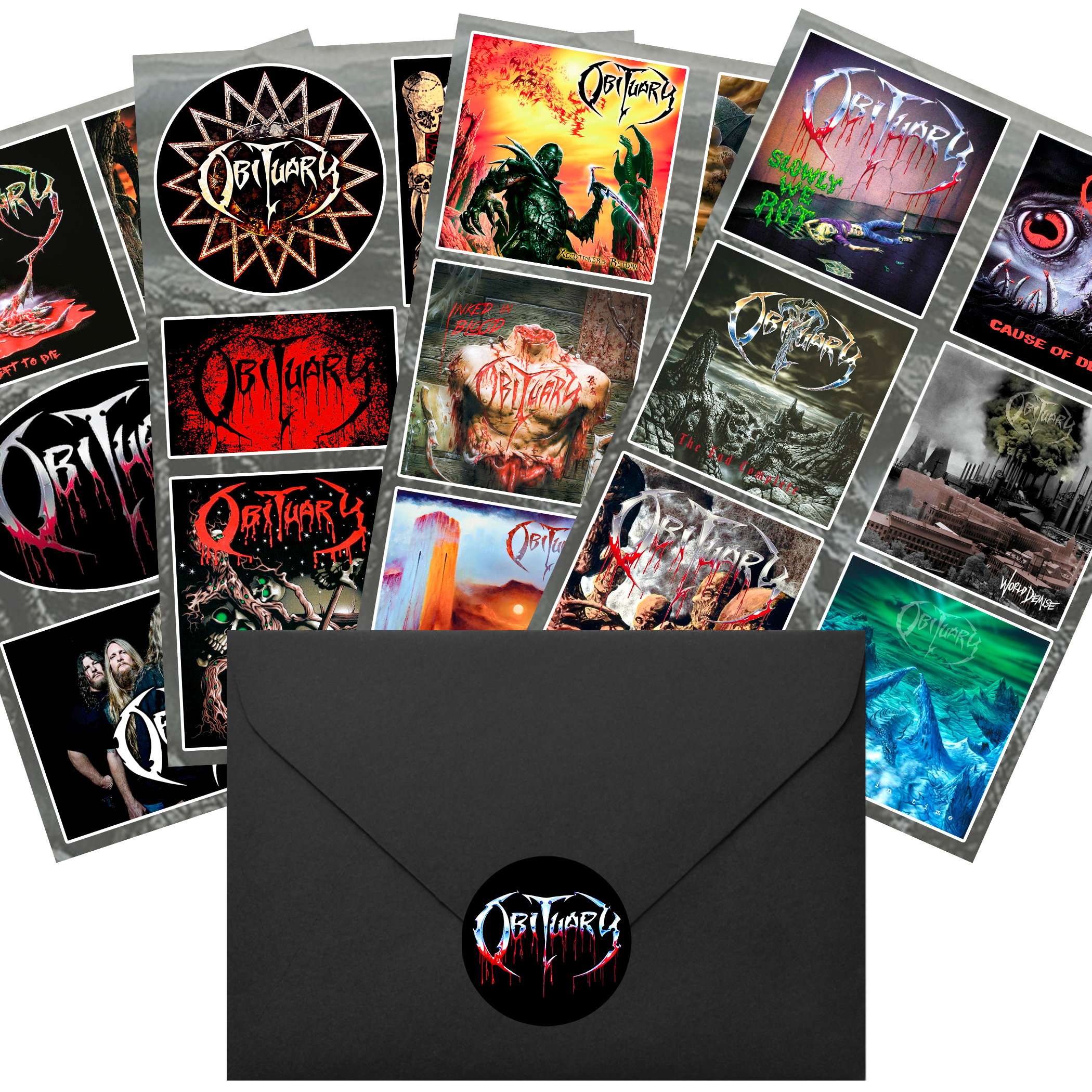 Подарунковий набір стікерпаків Obituary gsp-015