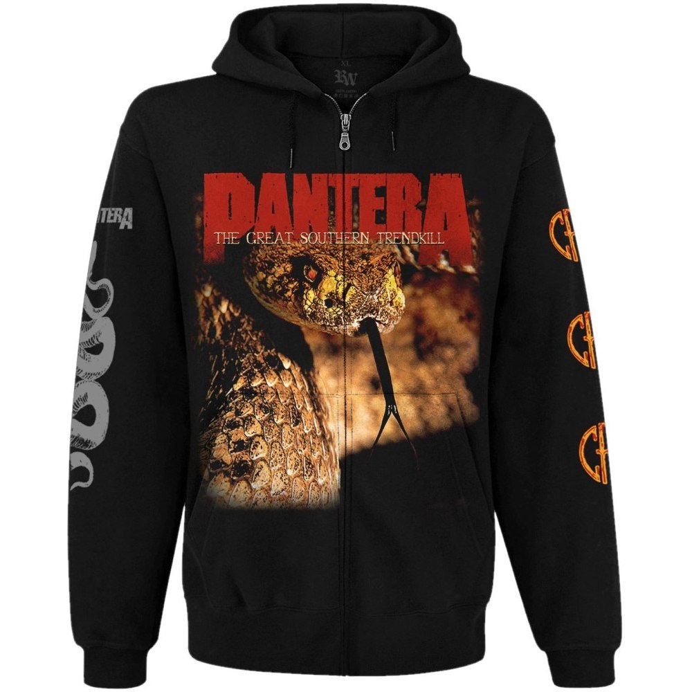 Худі Pantera "The Great Southern Trendkill" на блискавці