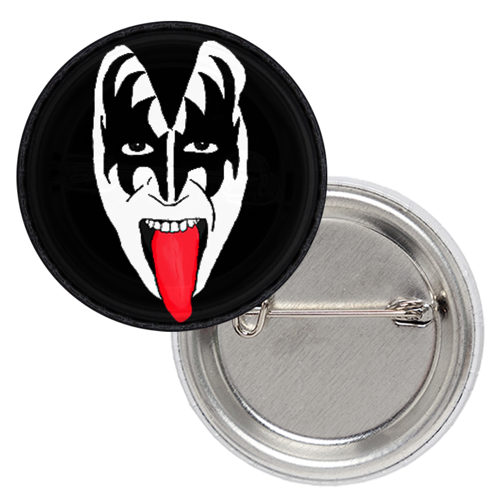 Значок Kiss (Gene Simmons)