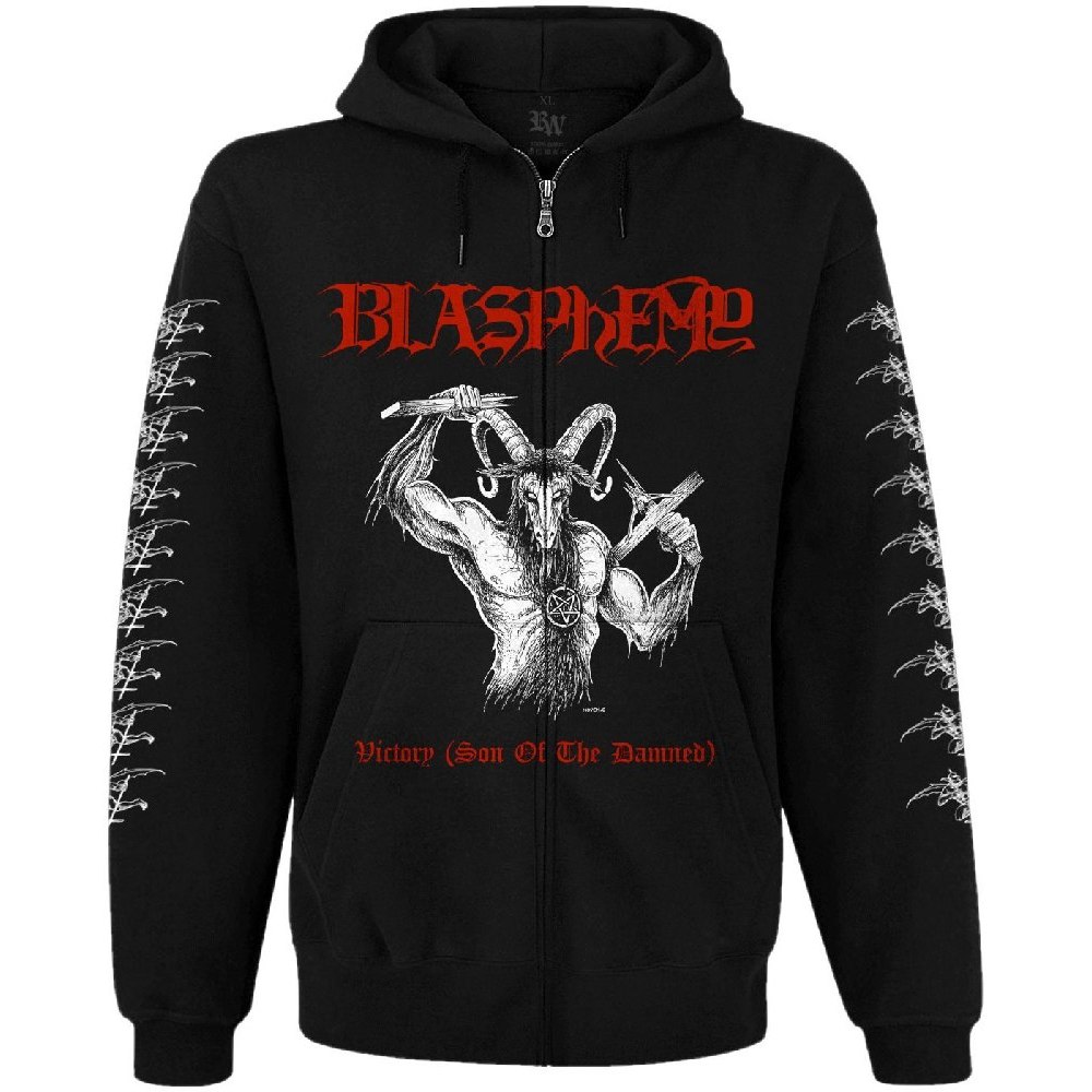 Худі Blasphemy "Victory (Son Of The Damned)" на блискавці Худі Blasphemy "Victory (Son Of The Damned)" на блискавці