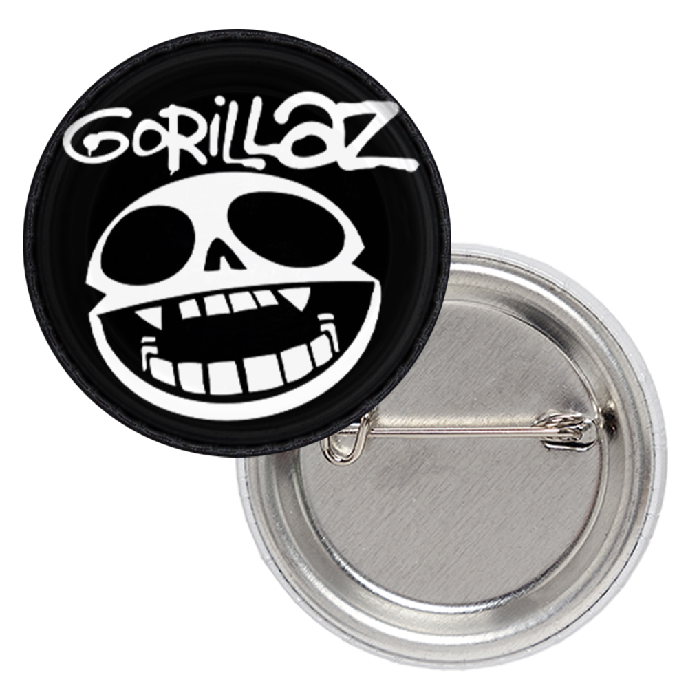 Значок Gorillaz Значок Gorillaz