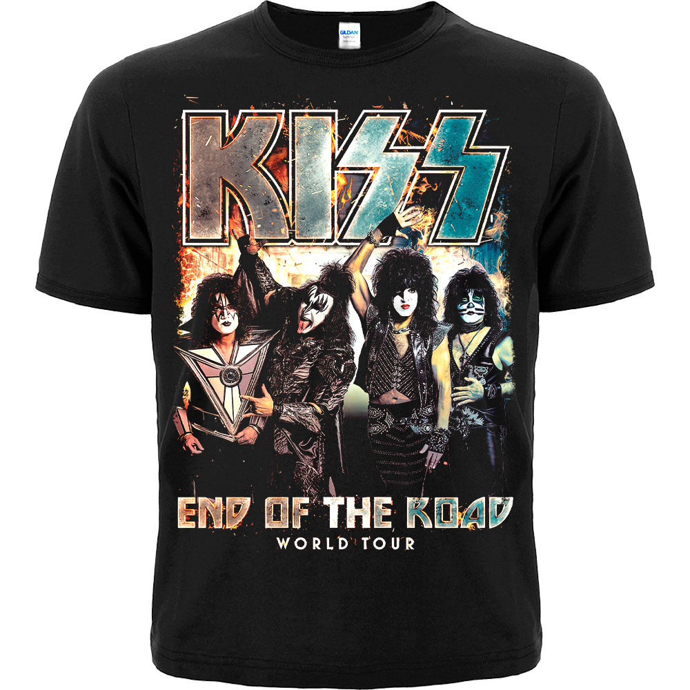 Футболка Kiss "End of the Road" (world tour) Футболка Kiss "End of the Road" (world tour)