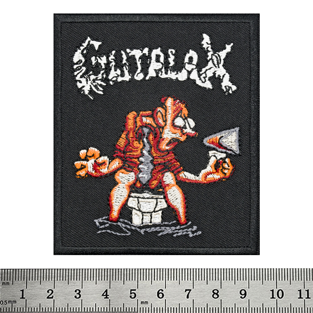 Нашивка термо Gutalax "Last Paper" (stp-009)