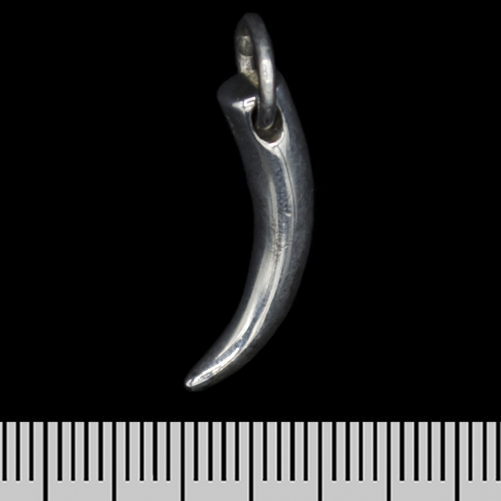 Кулон Клык (серебро, 925 проба)