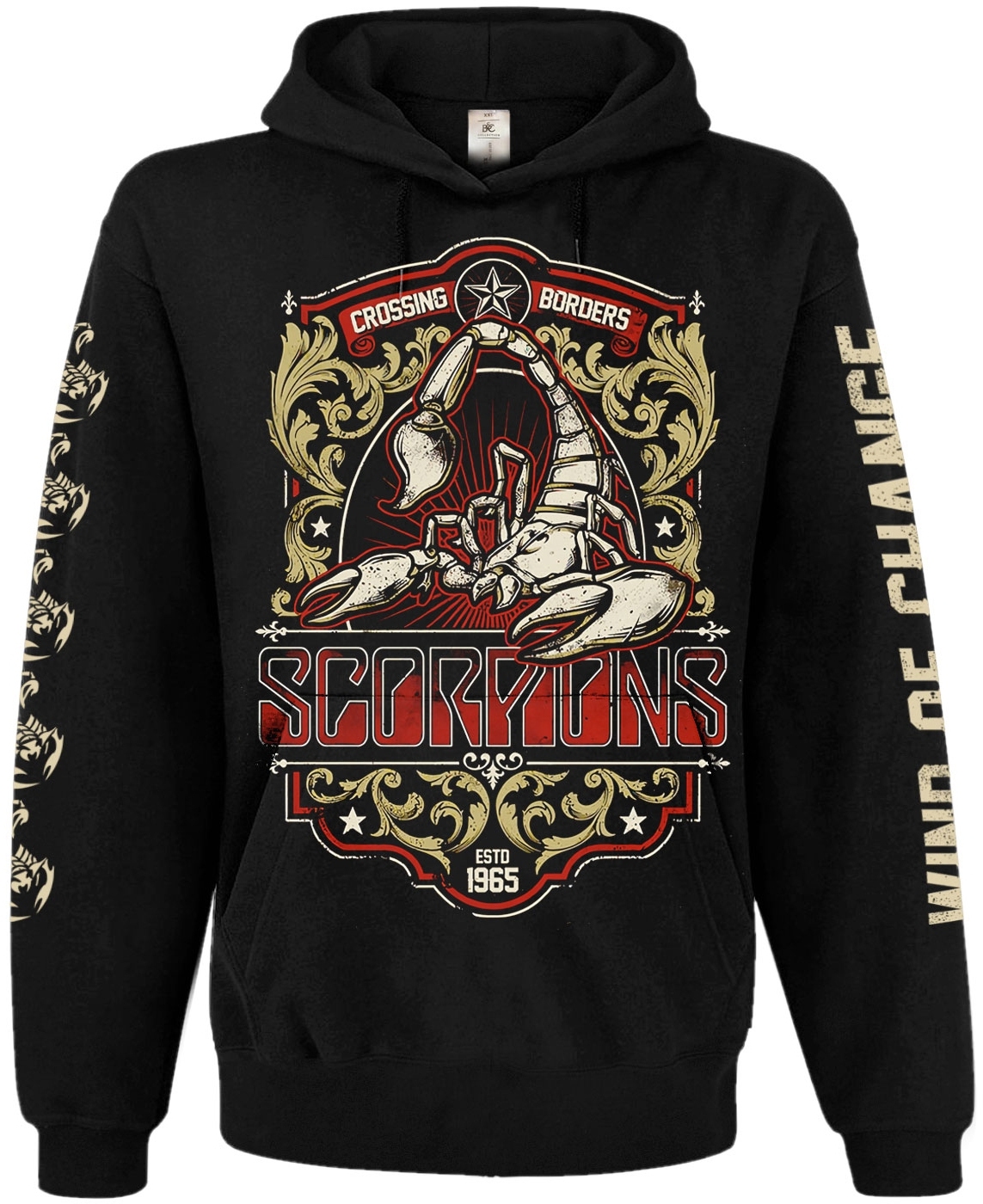 Худі B&C Scorpions "Wind Of Change" (без блискавки)