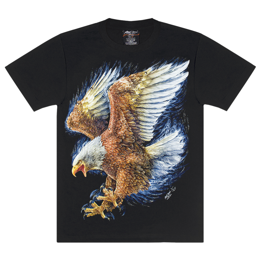 Футболка Hunting Eagle (3D, світиться в темряві)