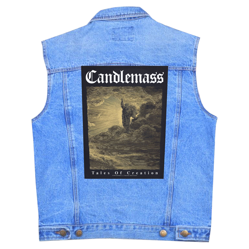 Нашивка наспинна катана CANDLEMASS - TALES OF CREATION (olbp-095)