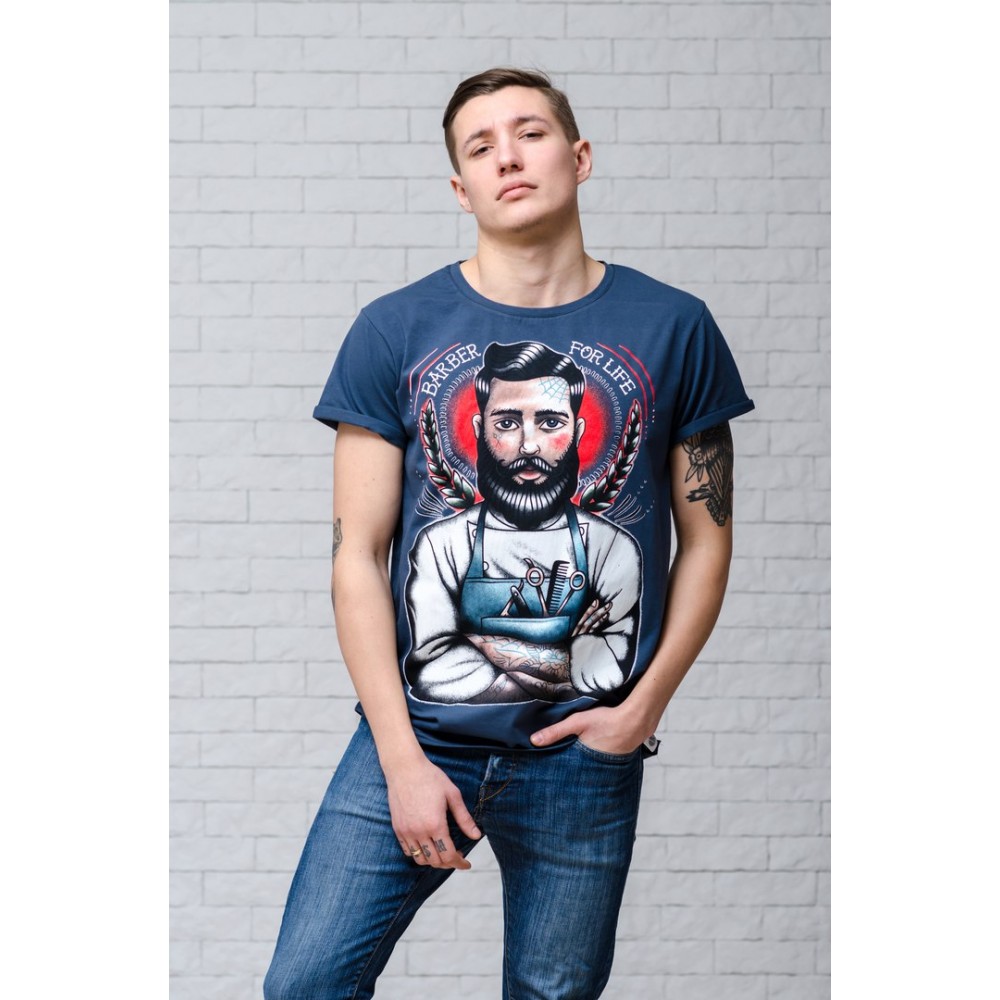 Футболка Urbanist Barber Grey