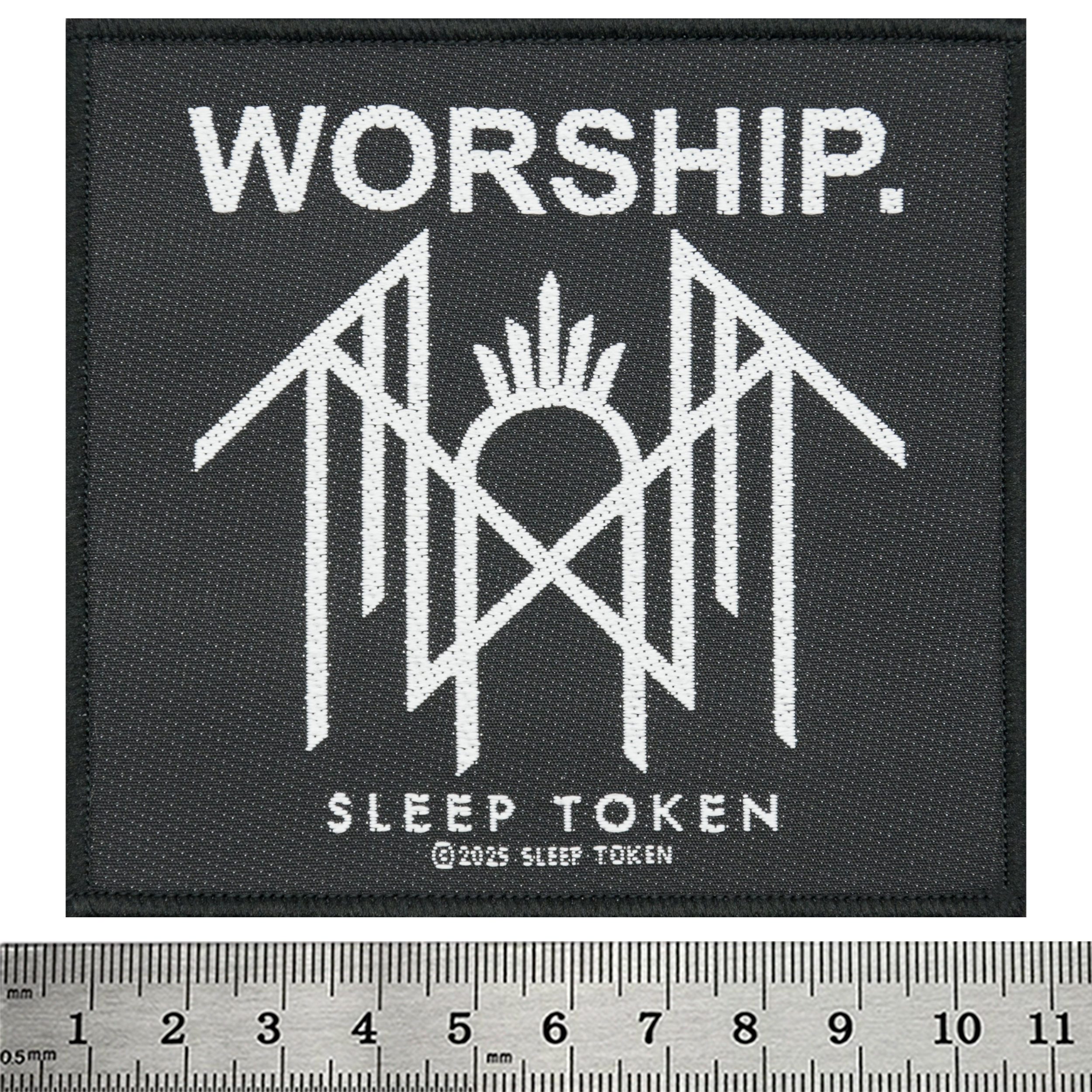 Нашивка ткана SLEEP TOKEN - WORSHIP (ofp-433)