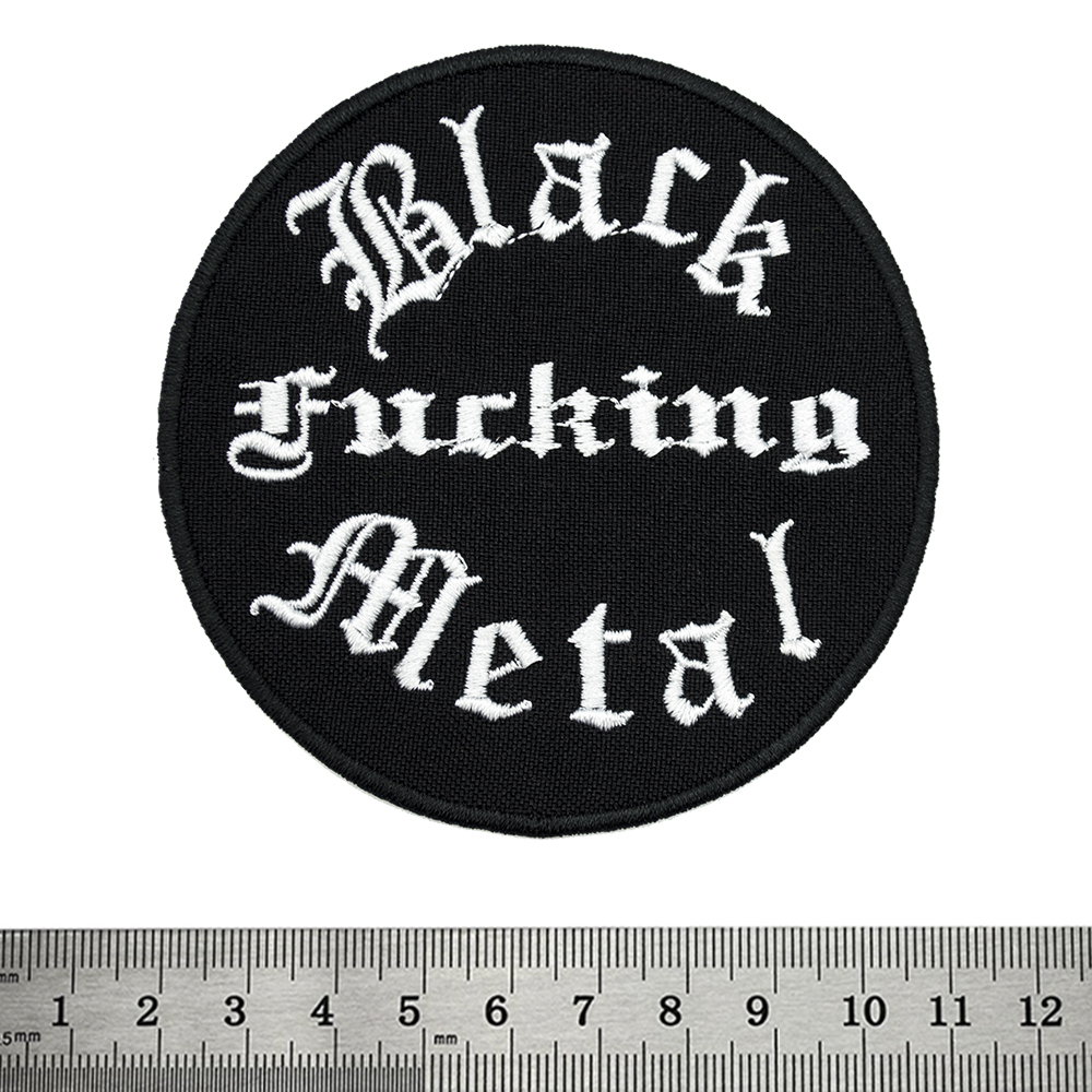 Нашивка Black Fucking Metal (PS-039) Нашивка Black Fucking Metal (PS-039)
