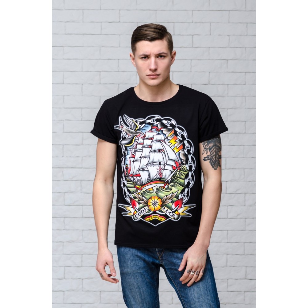 Футболка Urbanist Good Luck Black