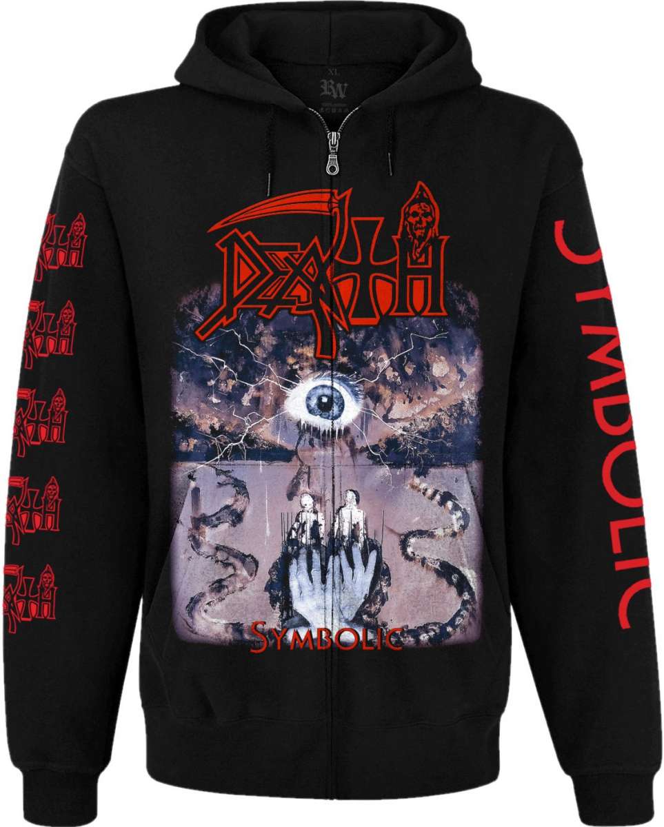 Худі Death "Symbolic" на блискавці Худі Death "Symbolic" на блискавці