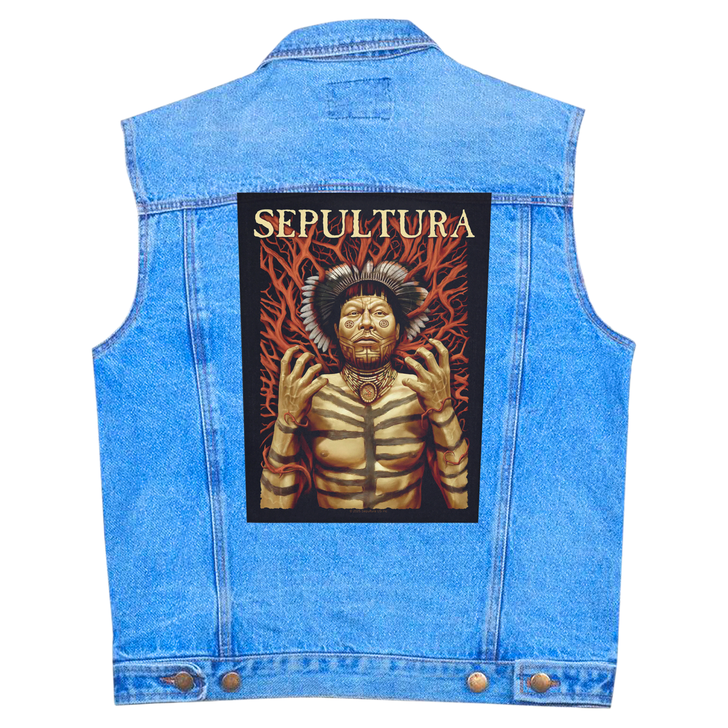 Нашивка наспинна катана SEPULTURA - ROOTS (olbp-114)