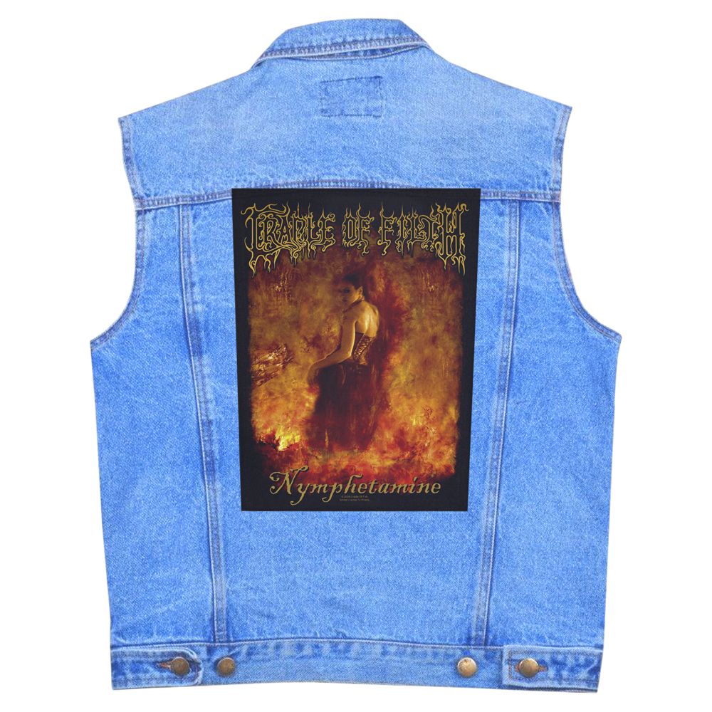 Нашивка наспинна катана CRADLE OF FILTH - NYMPHETAMINE (olbp-096)