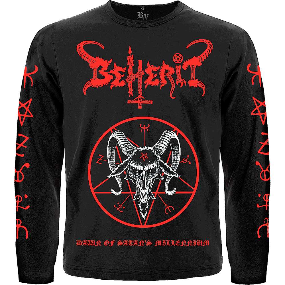Футболка длинным рукавом Beherit "Dawn Of Satan's Millenium"