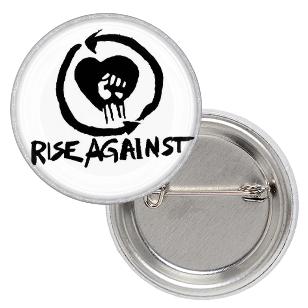 Значок Rise Against (logo) Значок Rise Against (logo)