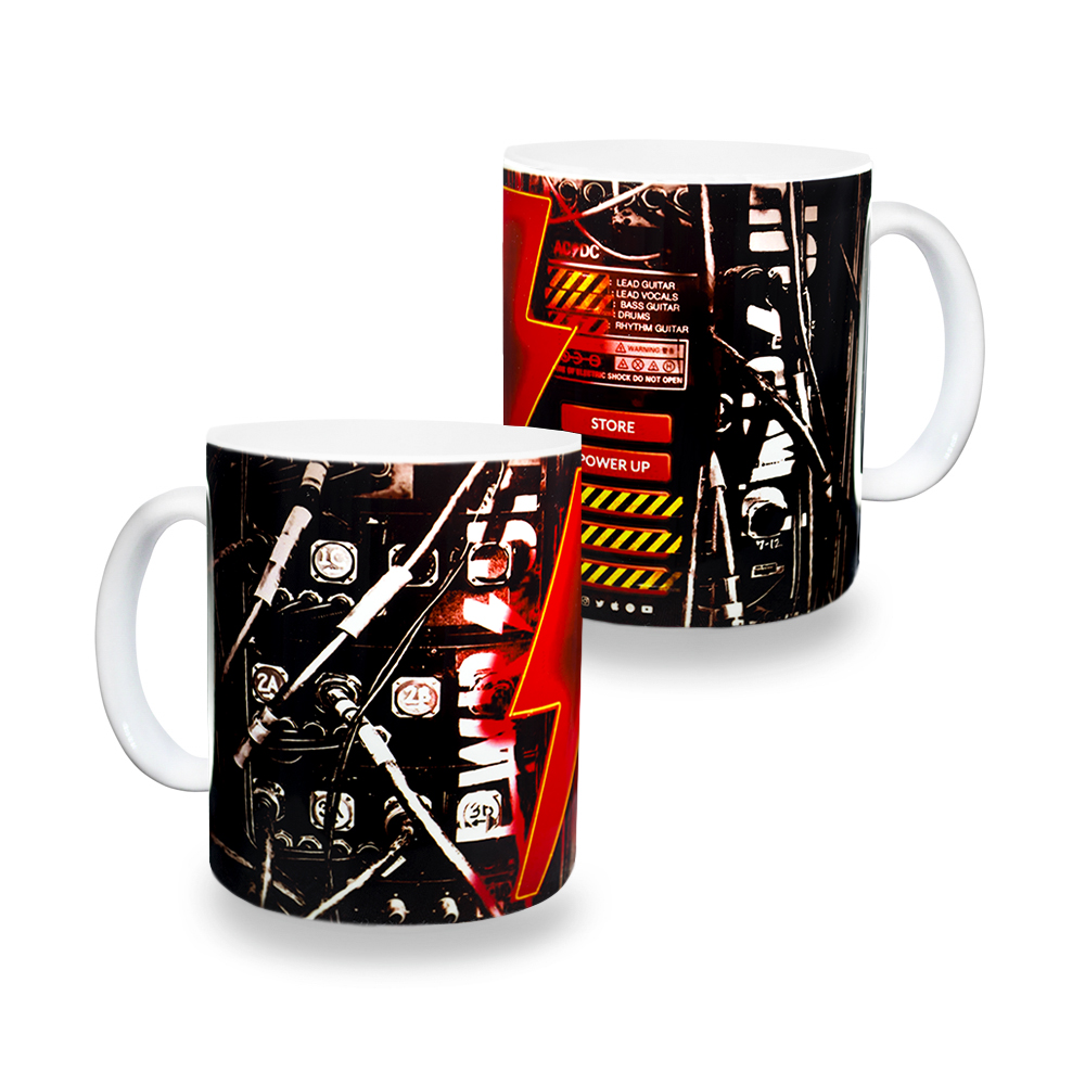 Чашка AC/DC (PWR UP lightning)