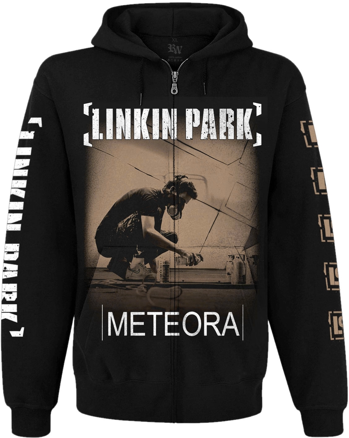 Худі Linkin Park "Meteora" на блискавці