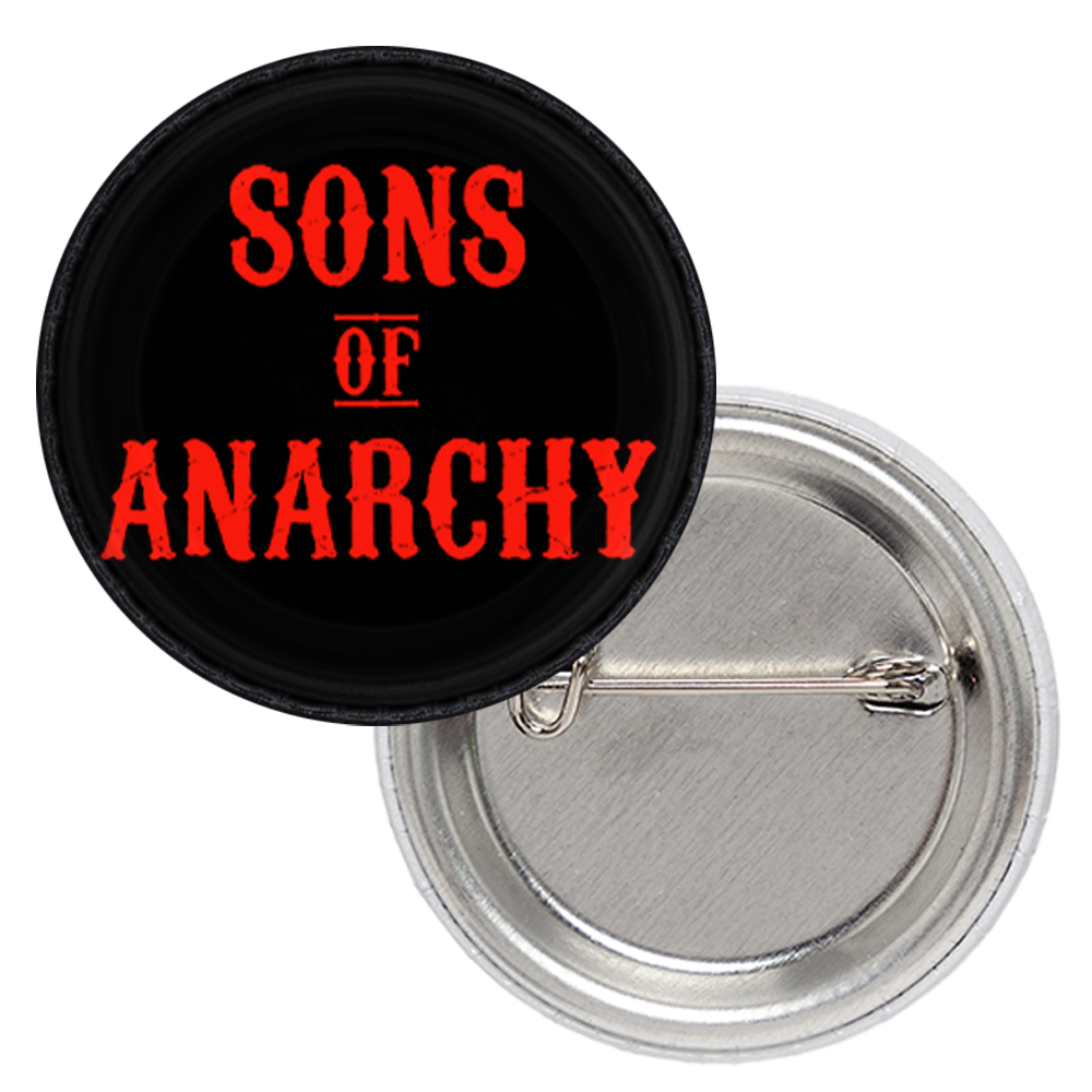 Значок Sons Of Anarchy (red logo) Значок Sons Of Anarchy (red logo)