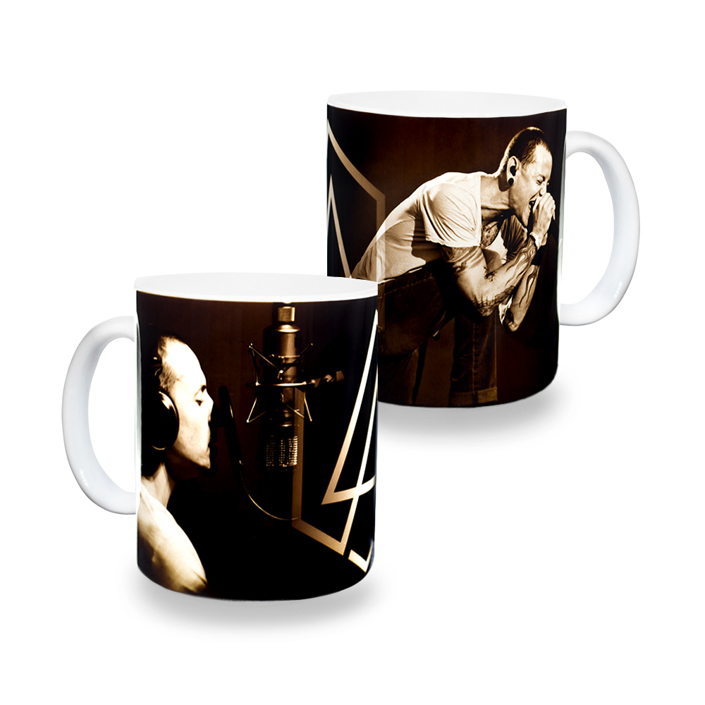Чашка Linkin Park (Chester Bennington two photos)