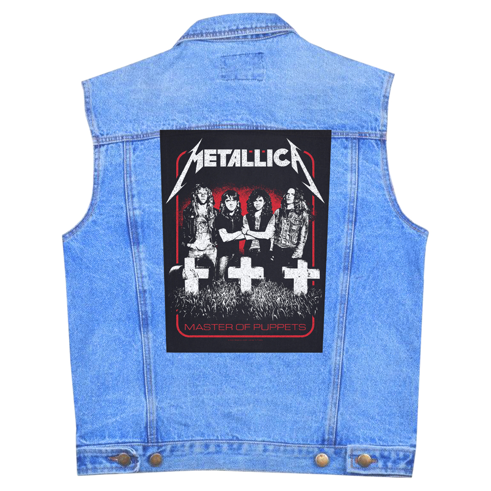 Нашивка наспинна катана METALLICA - MASTER OF PUPPETS BAND (olbp-080)