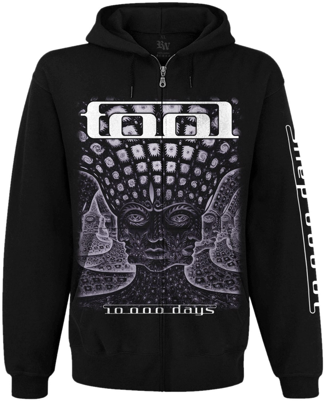 Худі Tool "10 000 Days" на блискавці