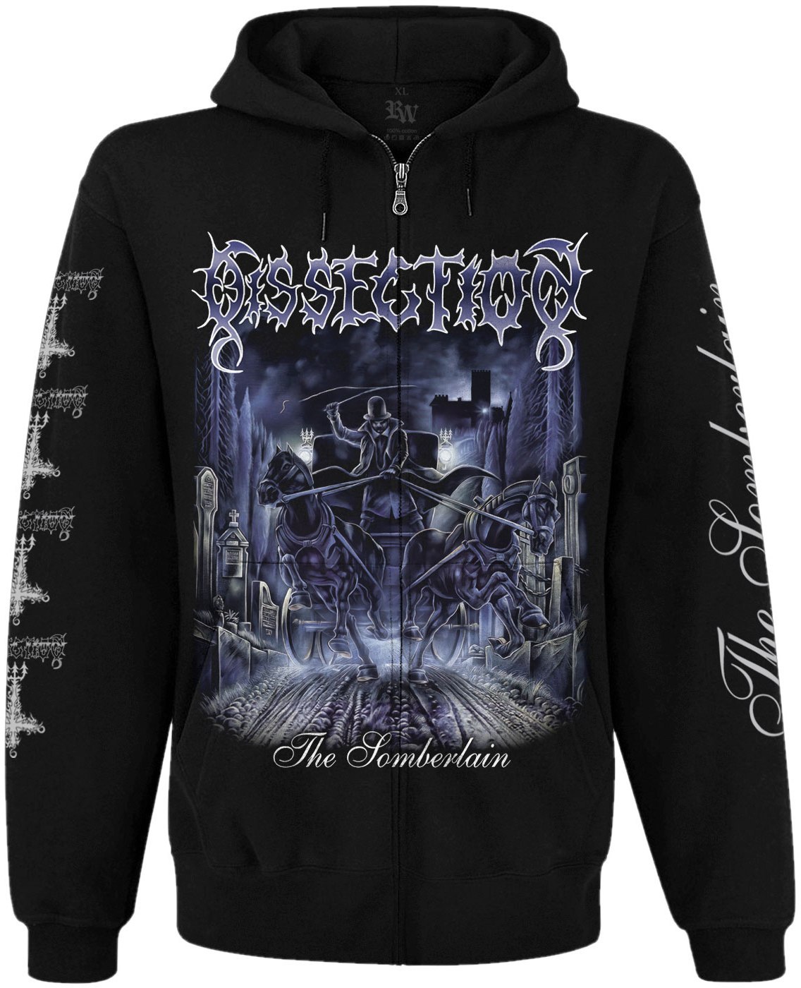 Худі Dissection "The Somberlain" на блискавці