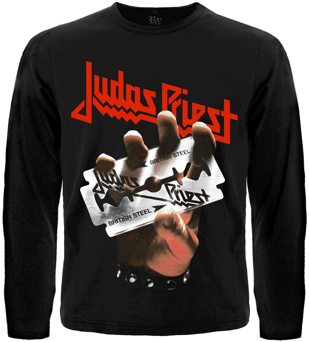 Футболка с длинным рукавом Judas Priest "British Steel"