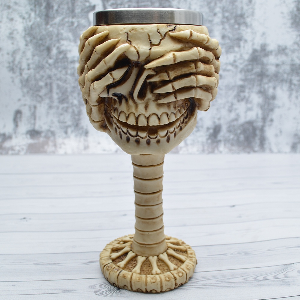 Подарочный Бокал Череп, нічого не бачу 180 мл (cub-001)