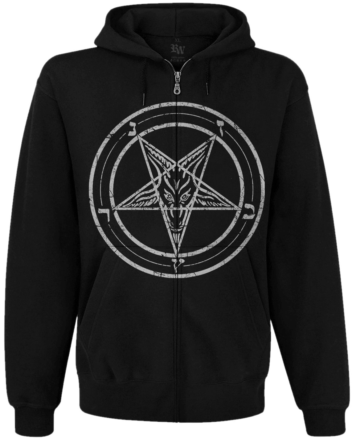 Худі Pentagram на блискавці Худі Pentagram на блискавці