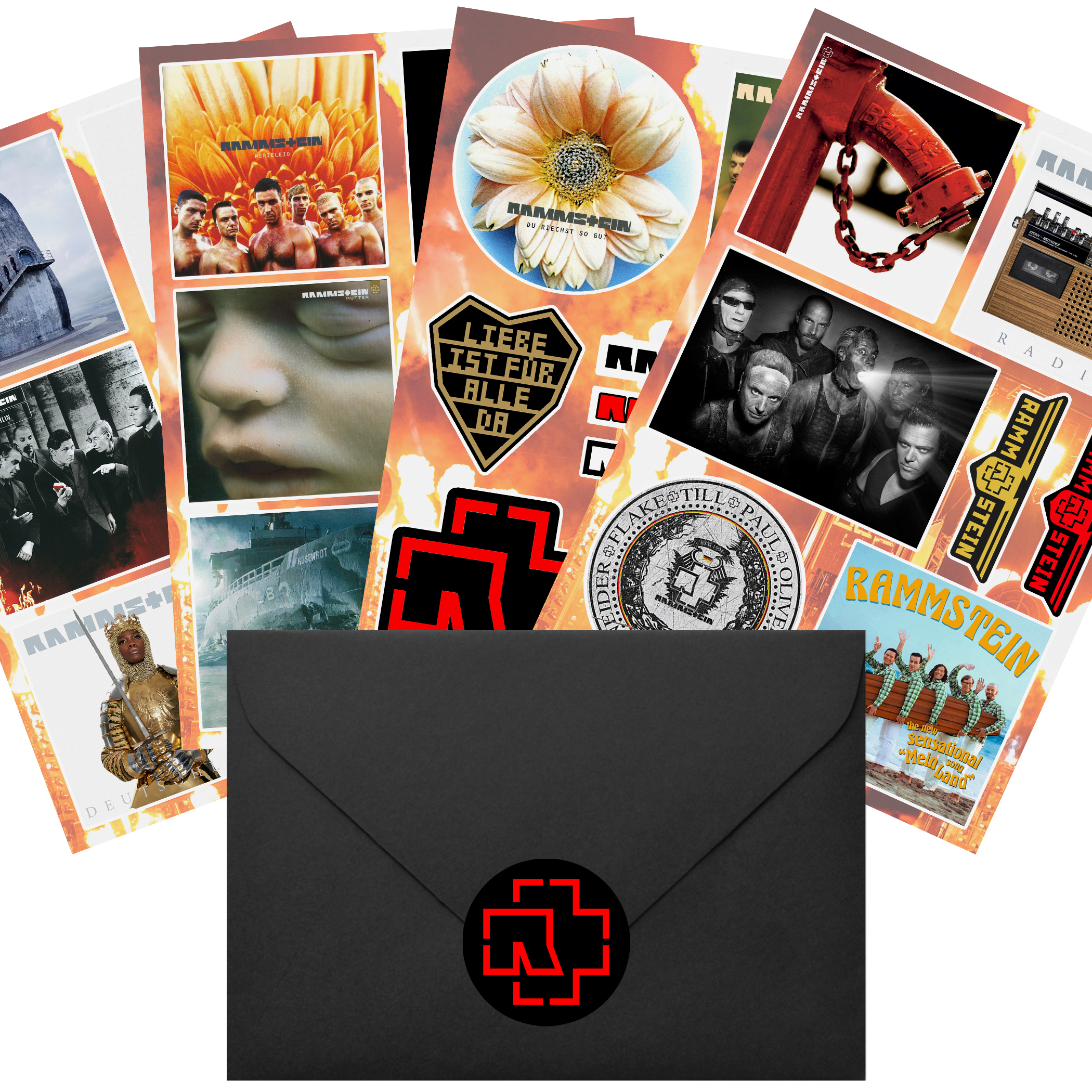 Подарунковий набір стікерпаків Rammstein gsp-018