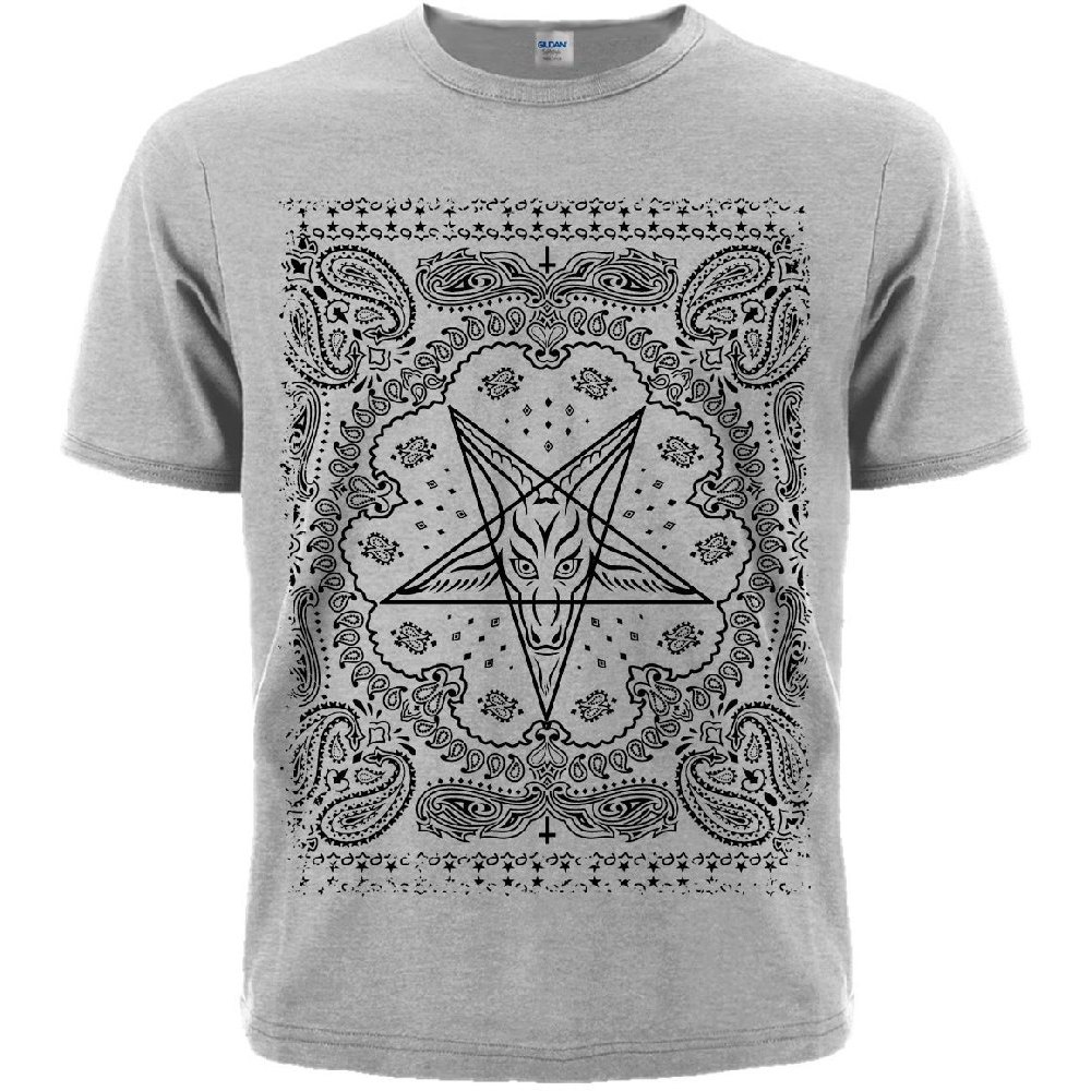Меланж футболка Occult Bandana (бандана з Пентаграмою)