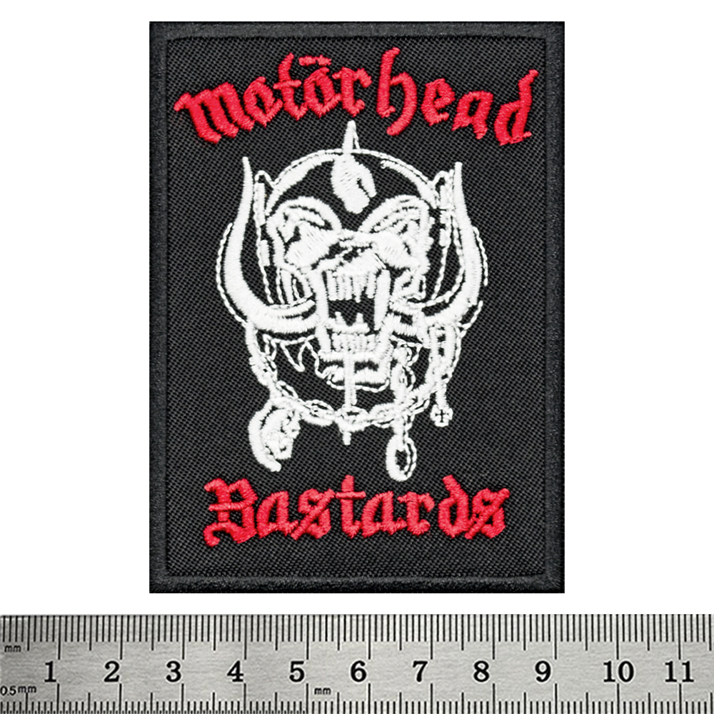 Нашивка термо Motorhead "Bastards" (stp-011)