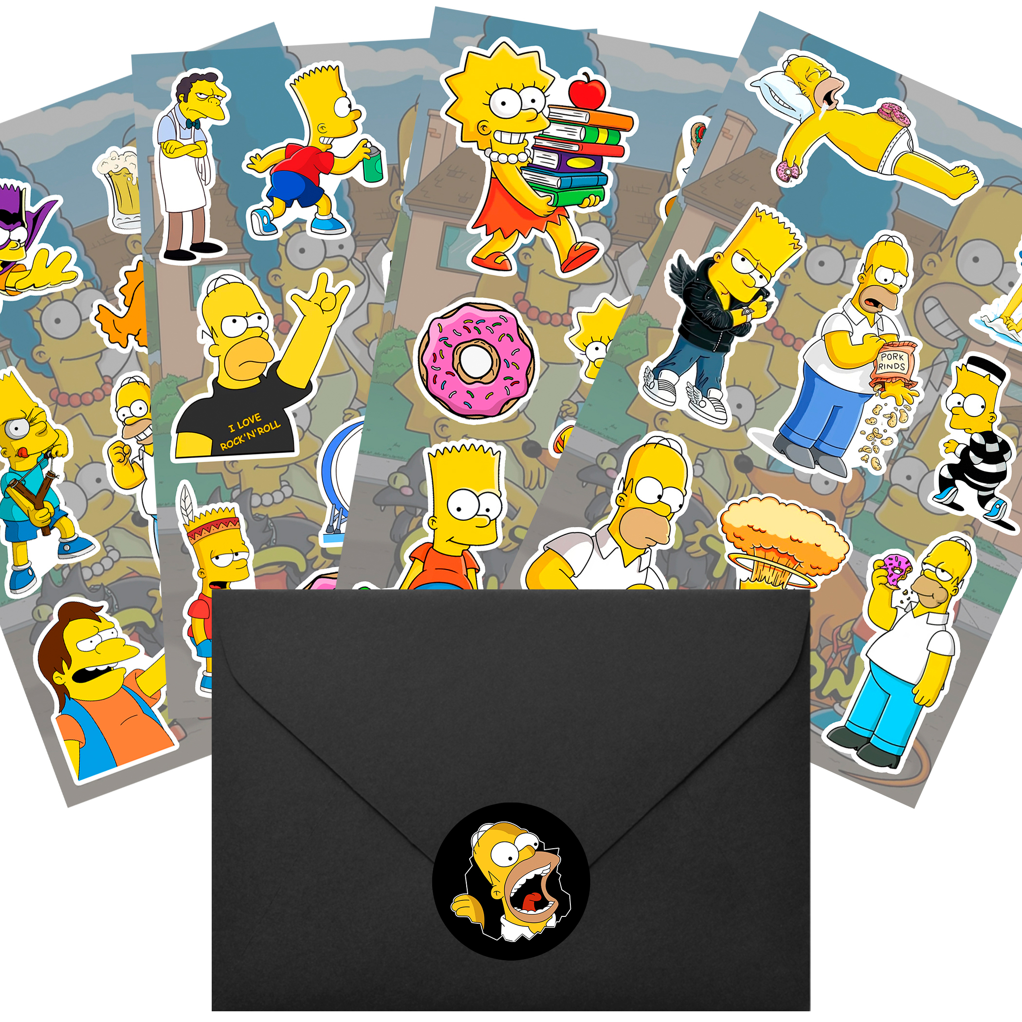 Подарунковий набір стікерпаків The Simpsons gsp-022