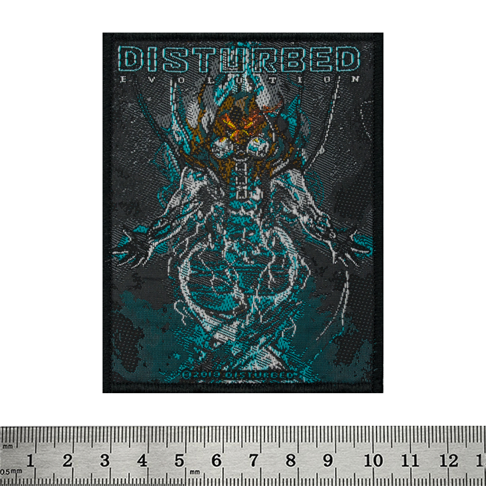 Нашивка ткана Disturbed "Evolution" (ofp-015)