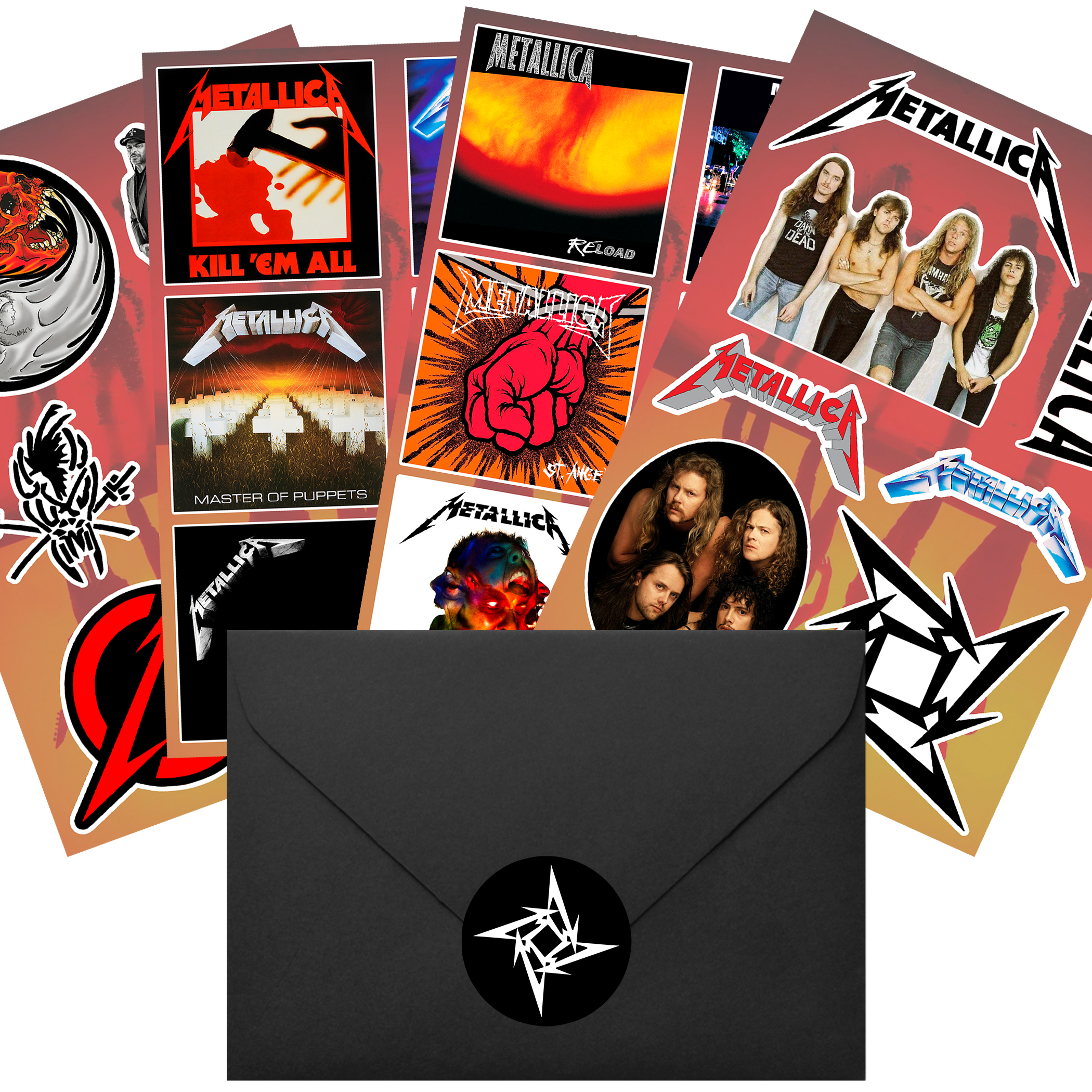Подарунковий набір стікерпаків Metallica gsp-012