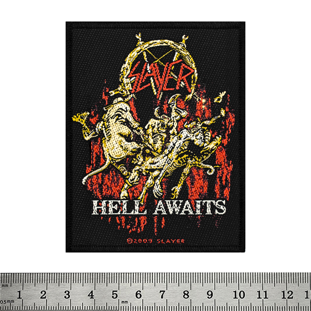 Нашивка ткана Slayer "Hell Awaits" (ofp-018)