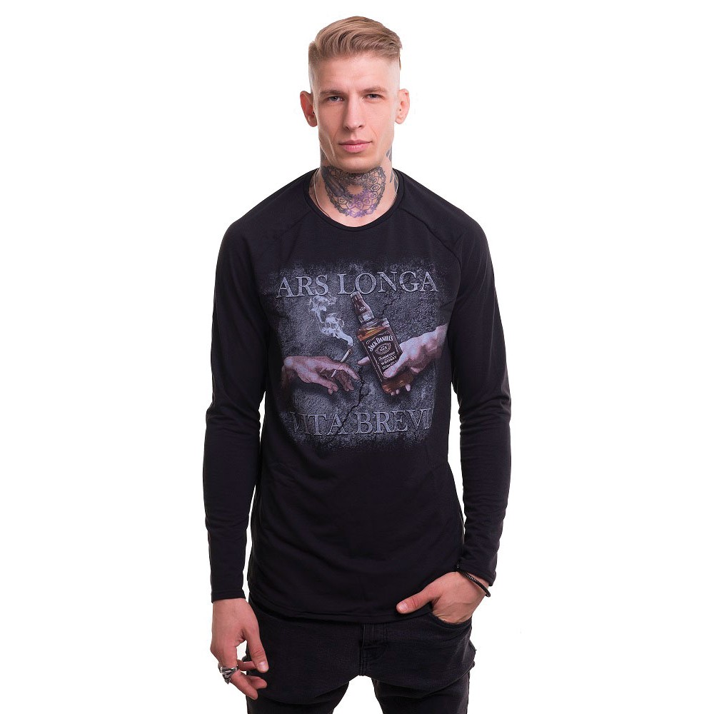 Футболка з довгим рукавом Urbanist Ars longa, vita brevis (Сreation of Adam)