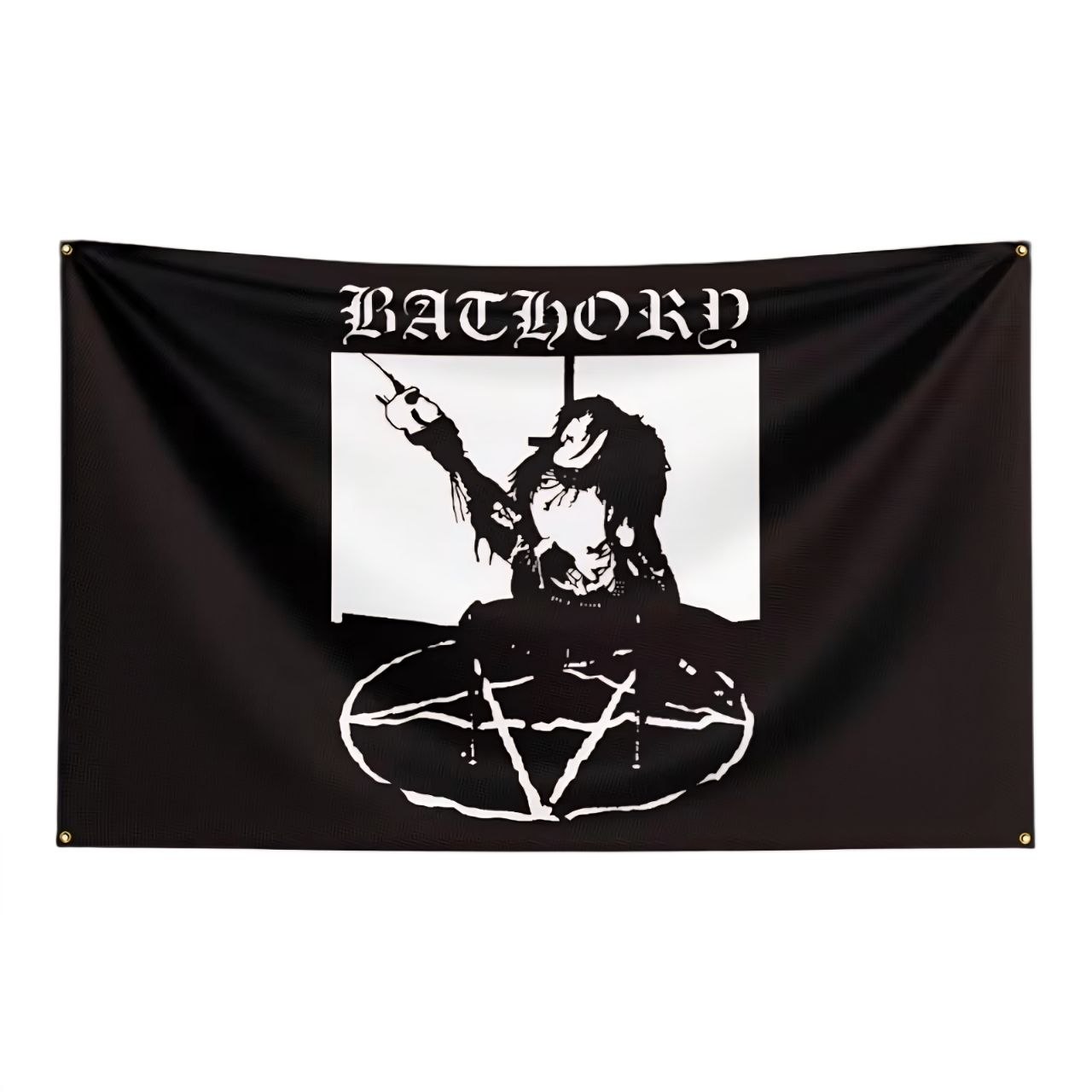 Прапор Bathory "In Conspiracy With Satan" Under the Sign sfc-089