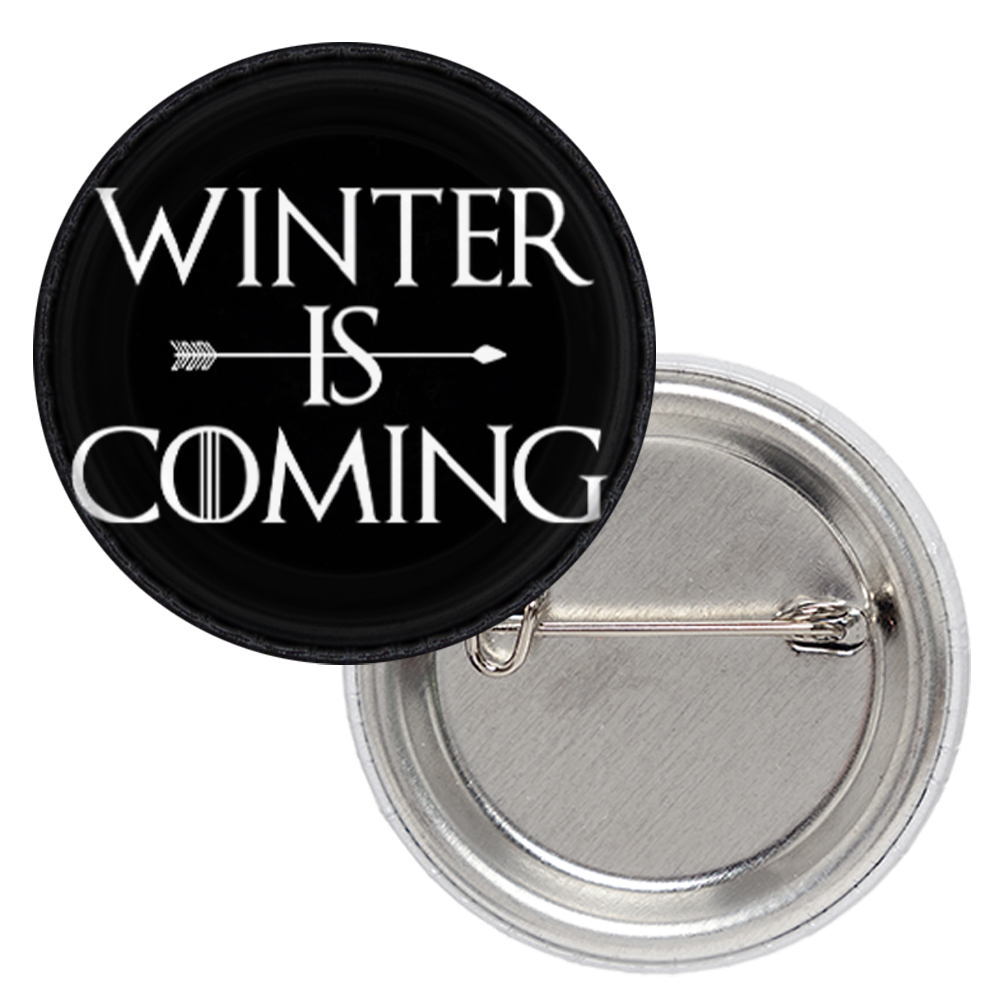 Значок Game of Thrones "Winter Is Coming" Значок Game of Thrones "Winter Is Coming"