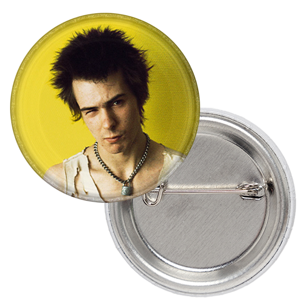 Значок Sid Vicious (Sex Pistols)
