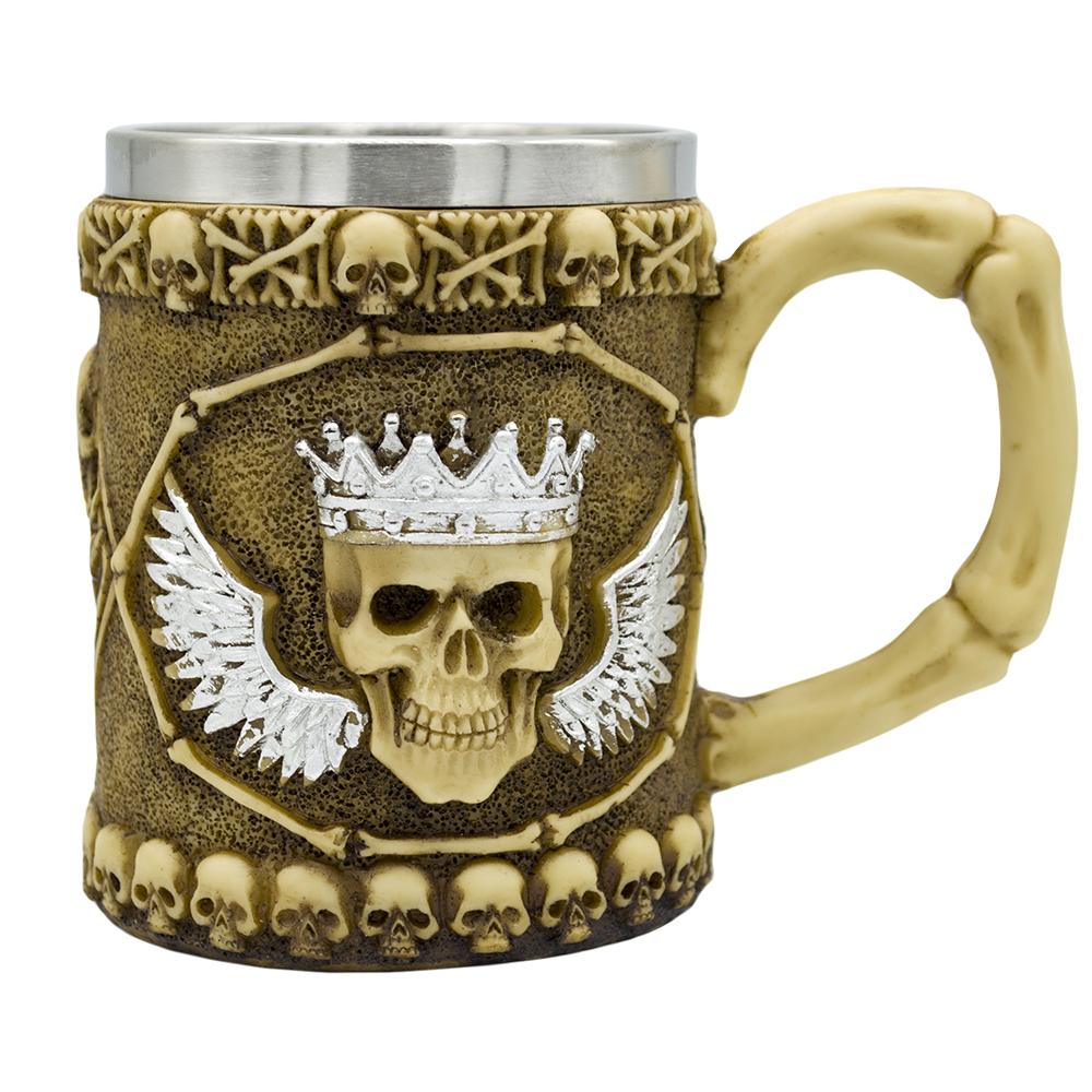 Кружка Череп с крыльями (cup-050)