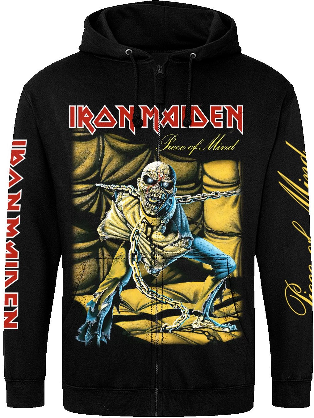Худі на блискавці Just Hoods - Iron Maiden "Piece of Mind" Худі на блискавці Just Hoods - Iron Maiden "Piece of Mind"