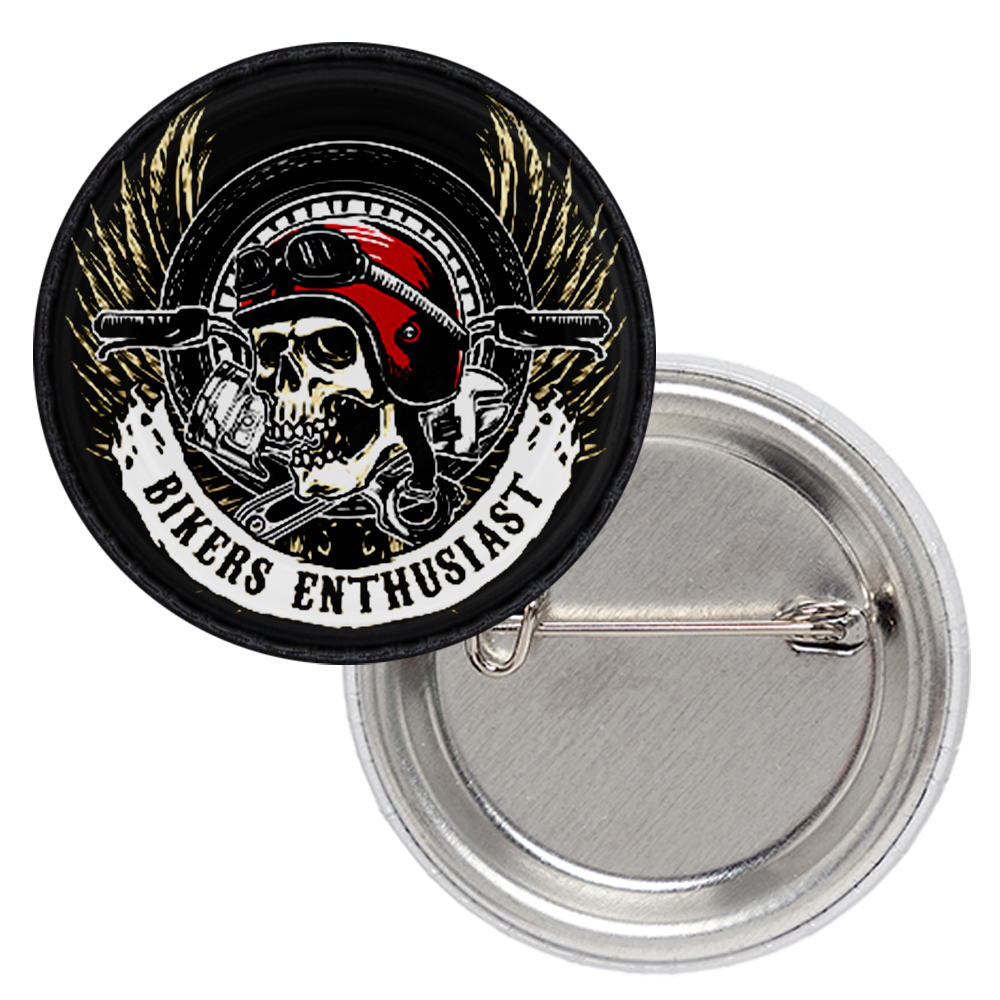 Значок Bikers Enthusiast Значок Bikers Enthusiast