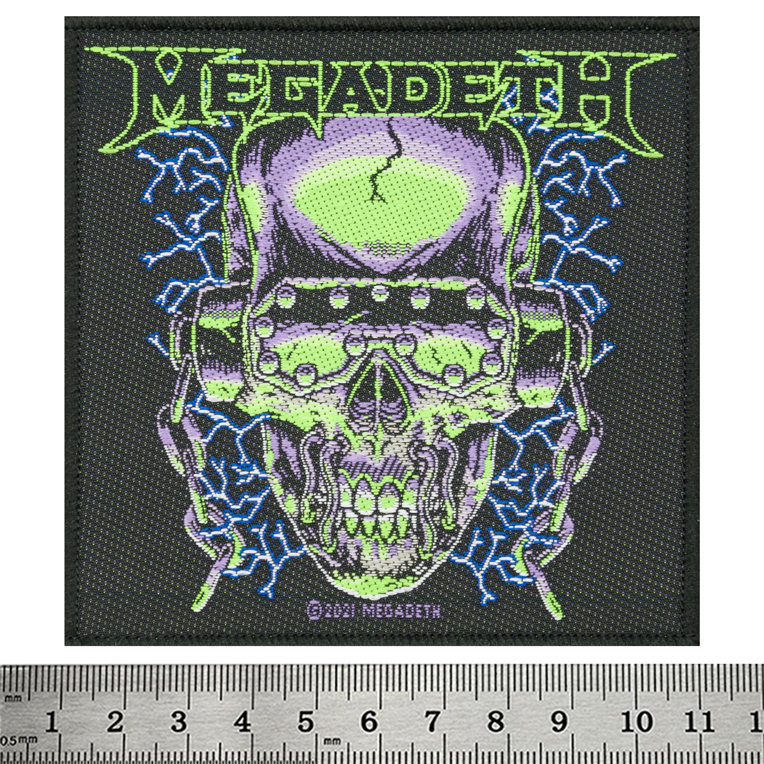 Нашивка ткана MEGADETH - VIC RATTLEHEAD (ofp-415) Нашивка ткана MEGADETH - VIC RATTLEHEAD (ofp-415)