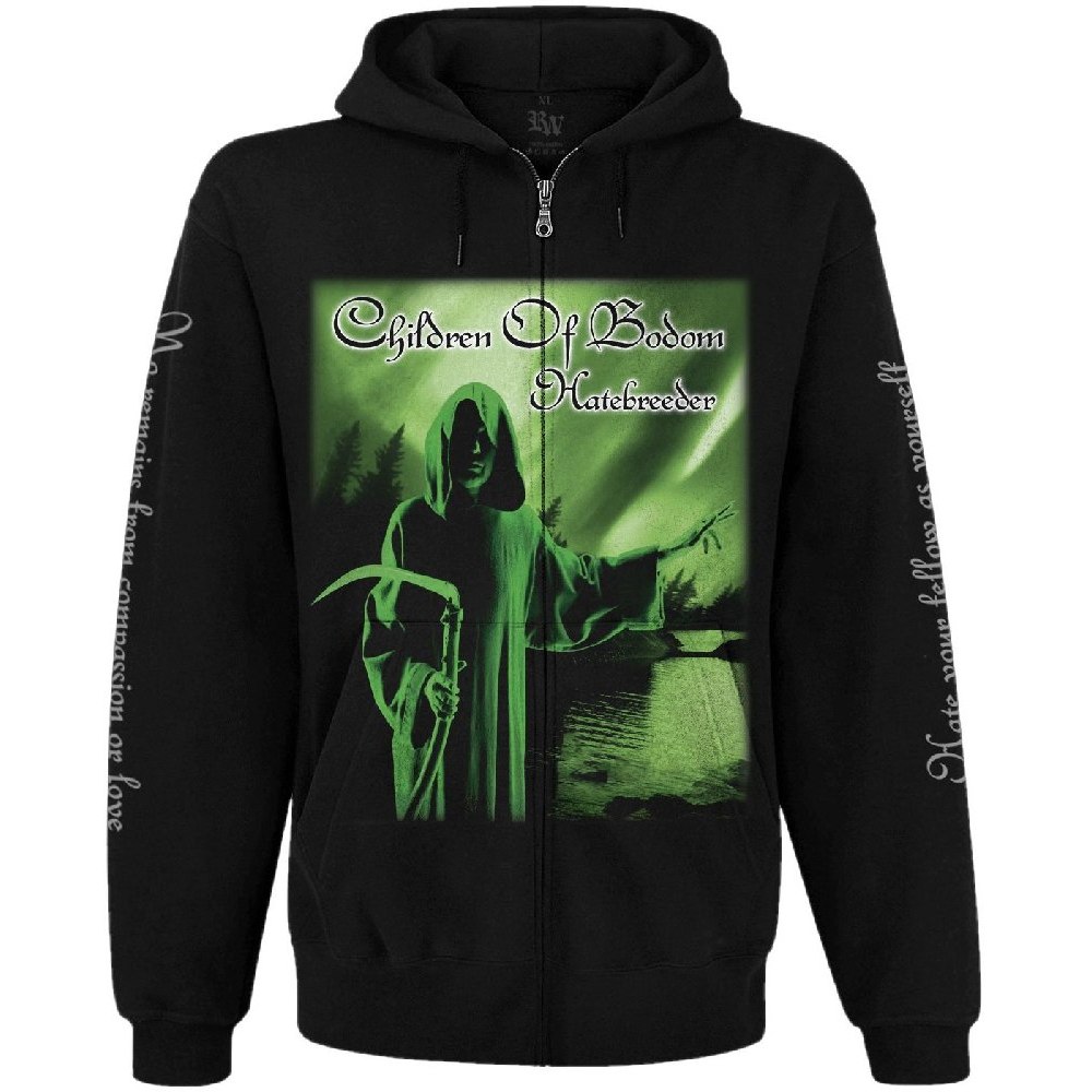 Худі Children of Bodom "Hatebreeder" на блискавці Худі Children of Bodom "Hatebreeder" на блискавці