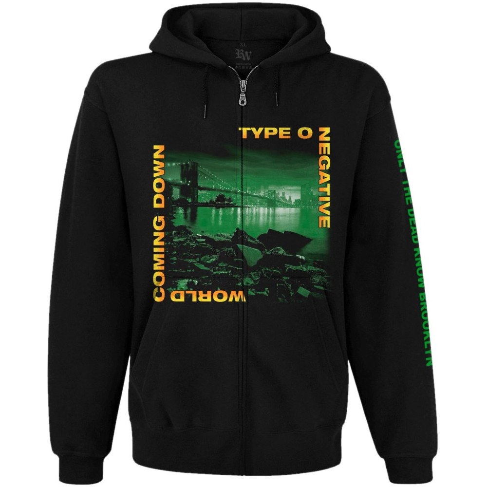 Худі Type O Negative "World Coming Down" на блискавці
