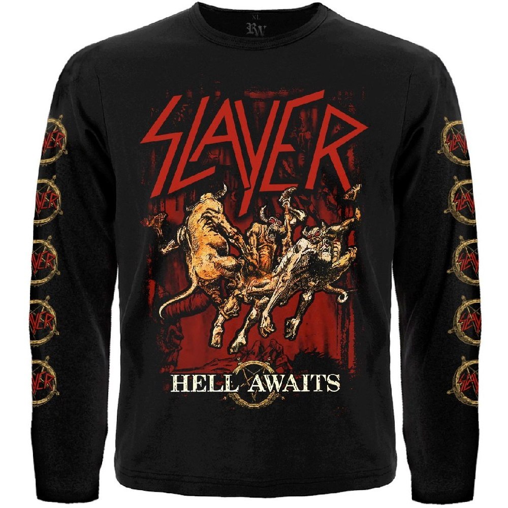 Футболка з довгим рукавом Slayer "Hell Awaits"